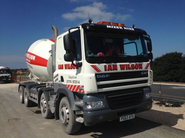 Concrete Mixer Truck Hire in Workington, Cumbria - Ian Wilson Haulage