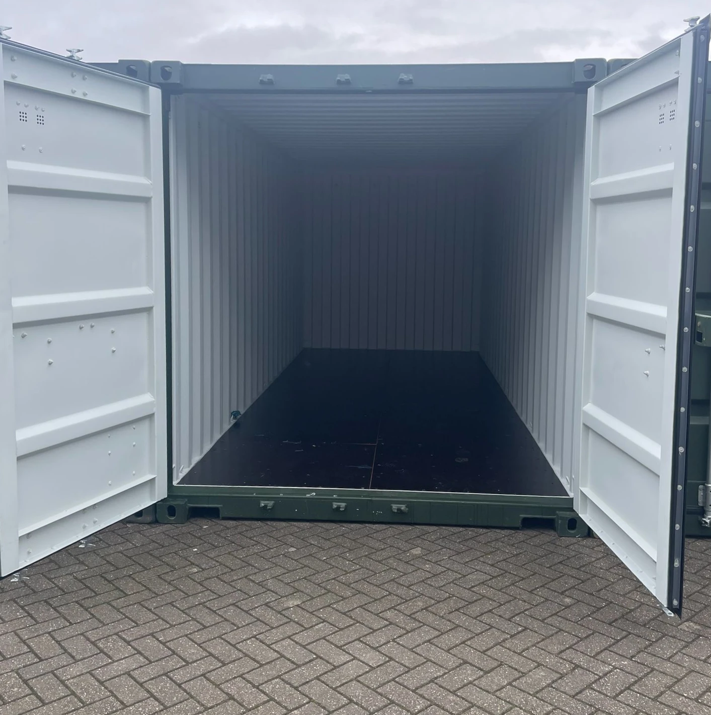 Secure Container Storage in Lillyhall facility near Workington, Cumbria